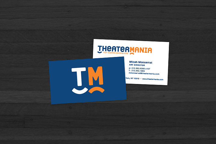 TheaterMania Business Cards