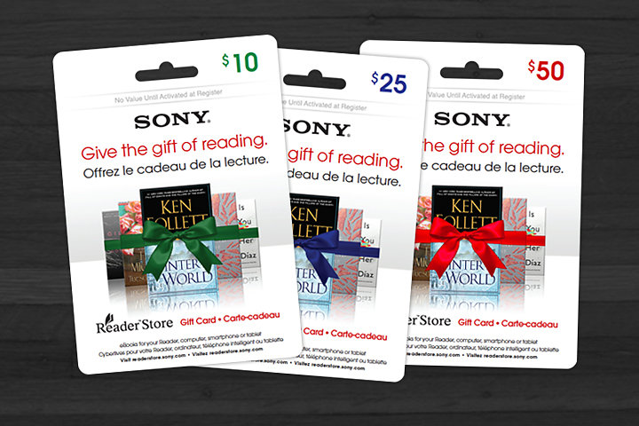 Sony Reader Store Gift Cards